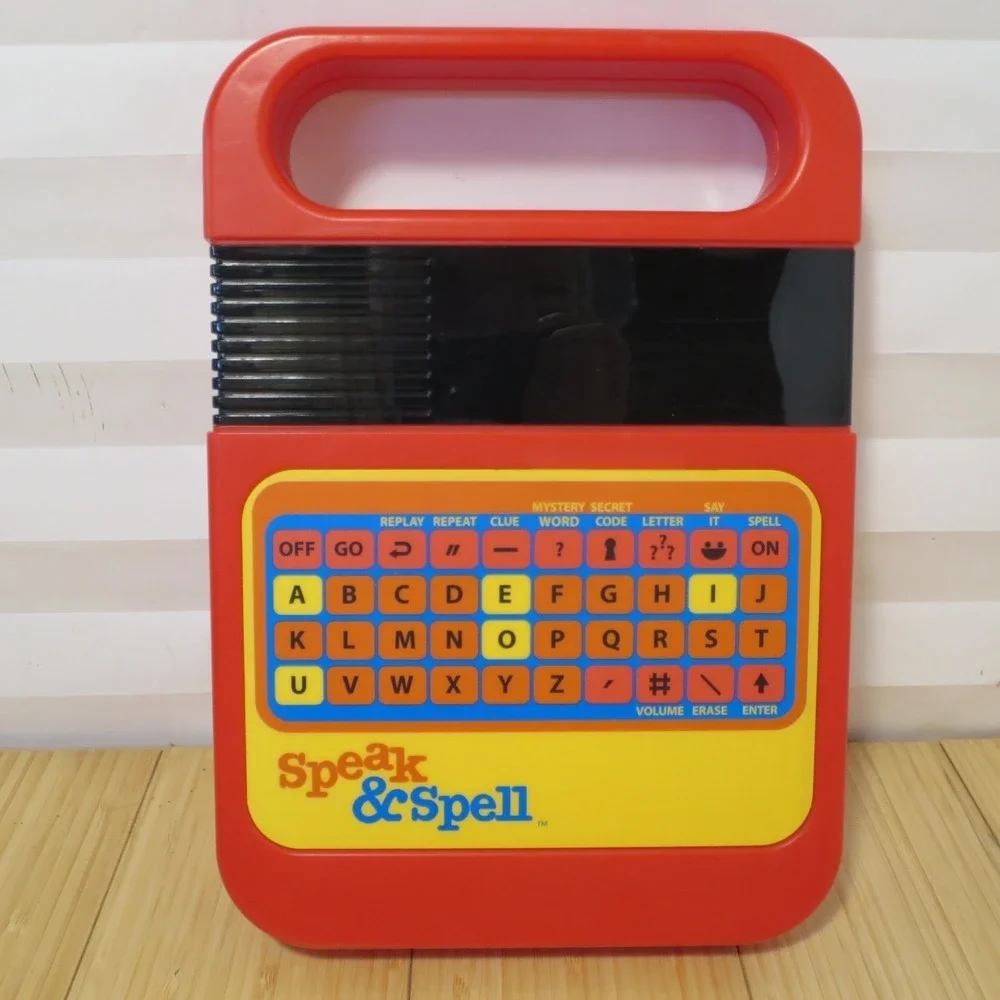 Classic Speak & N Spell Kahootz #09624 Electronic Learning‎ Game Tested Working